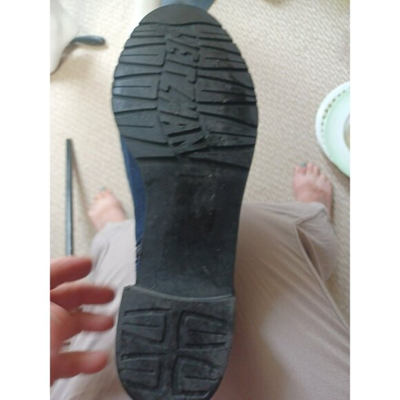 Stuart Weitzman Half N Half Bold Knee High Suede Gabardine Women's Boots US 6 M - Picture 5 of 5